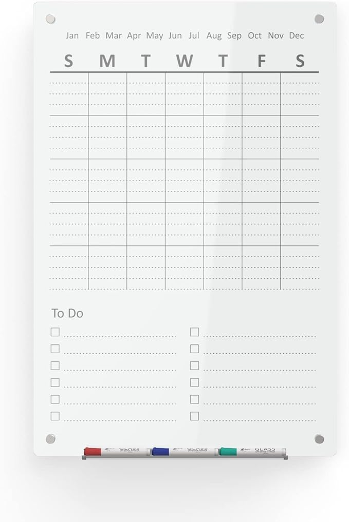 Audio-Visual Direct Magnetic Weekly Planner Dry-Erase Board - Image 2