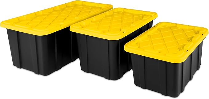 Sterilite 8-Pack Industrial Tote, Plastic Storage Container Bins - Image 9