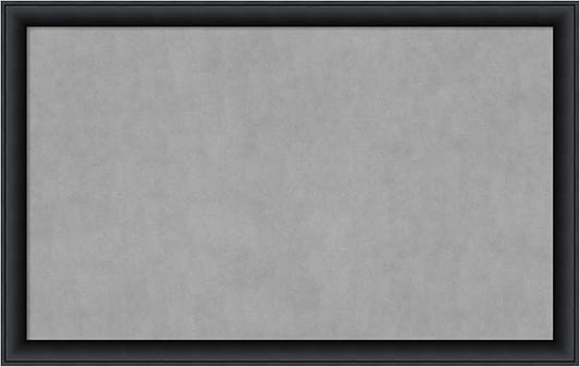 Amanti Art Black Framed Magnetic Board 27x43 Large Vision Board by AmantiArt