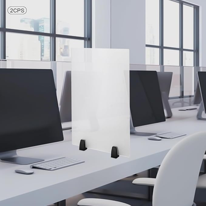 Desk Divider, 24 x 18 inch Acrylic Desk Privacy Panels, Privacy Desk Screen - Image 4
