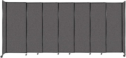 Versare Straightwall Sliding Portable Wall Partition | Freestanding Office by VERSARE