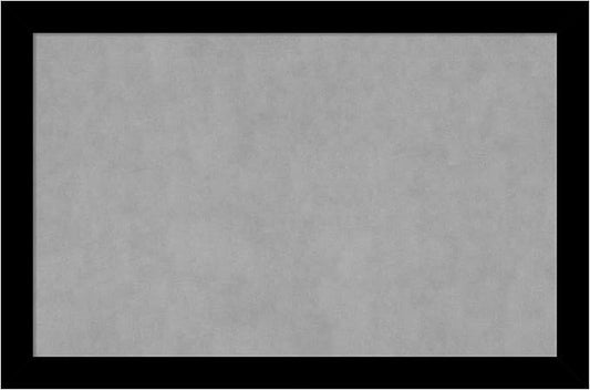 Amanti Art Black Framed Magnetic Board 23x35 Large Vision Board by AmantiArt
