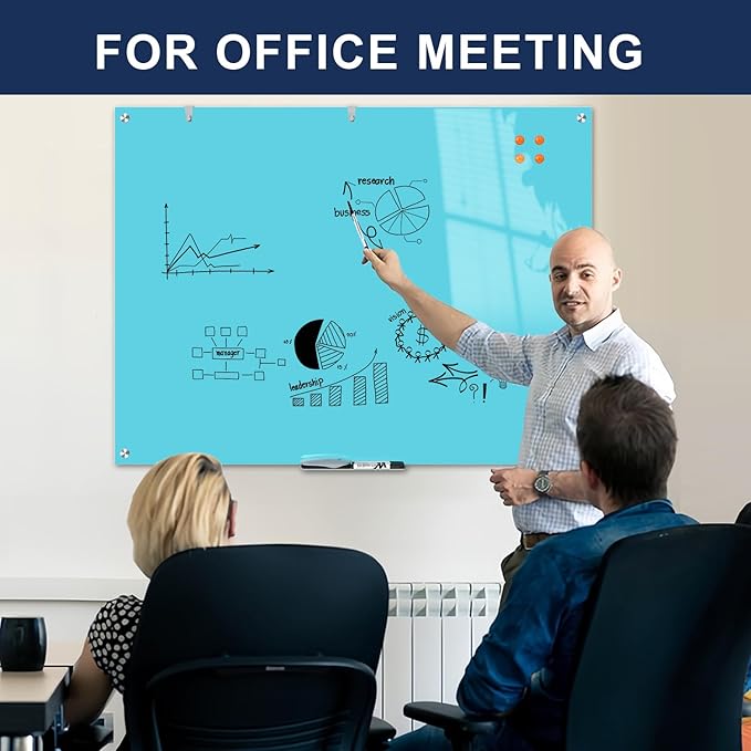 TSJ OFFICE Glass Dry-Erase Board - Image 8