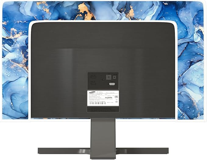 Baocicco Navy Blue Gold Marble Waterproof TV Dust Cover 40, 42，43 Inch Creative - Image 5