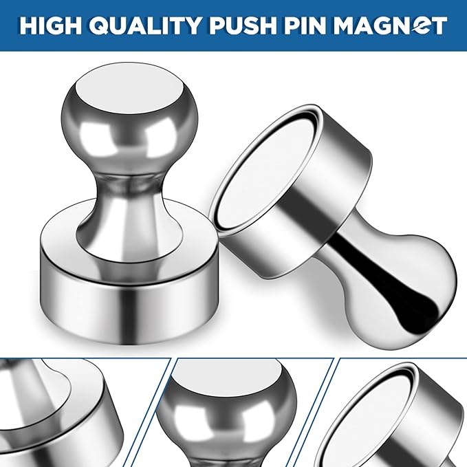 LOVIMAG Fridge Magnets 25Pcs Refrigerator Whiteboard Small Strong Magnet - Image 4