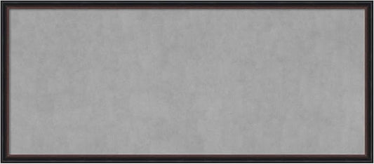 Amanti Art Black Framed Magnetic Board 22x50 Oversize Vision Board by AmantiArt
