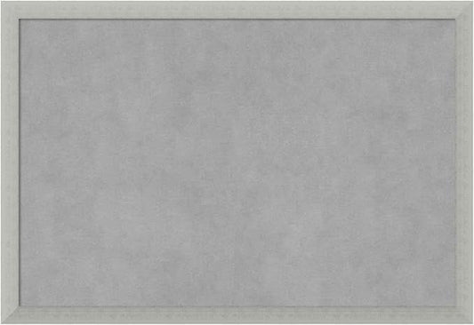 Amanti Art Silver Framed Magnetic Board 18x26 Medium Vision Board by AmantiArt