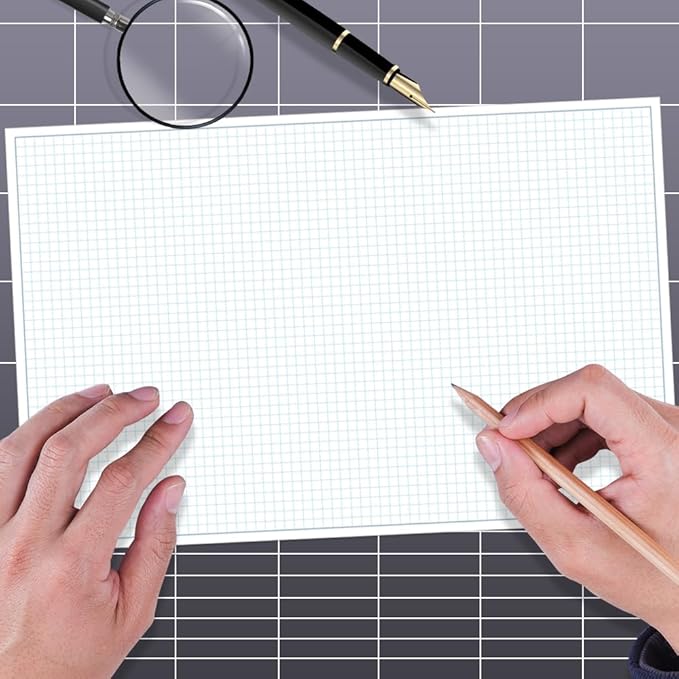 Engineering Graph Paper Pads, 11x17 Quadrille 125 Sheets/250 Pages Grid Paper - Image 4