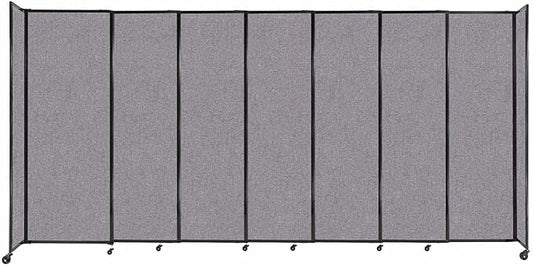 Versare Straightwall Sliding Portable Wall Partition | Freestanding Office by VERSARE