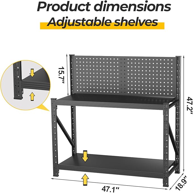 PLMFJQK 3 Sets Storage Shelves - Image 2