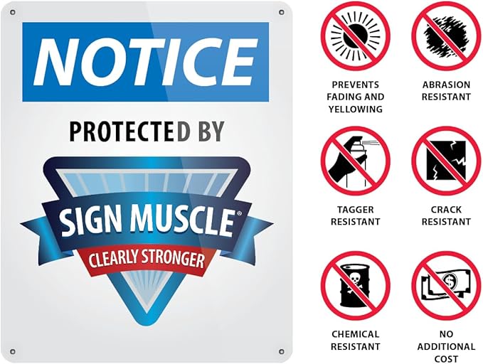 Custom OSHA Style Safety First Sign 7" x 10" Plastic Sign, Customizable "Your - Image 5