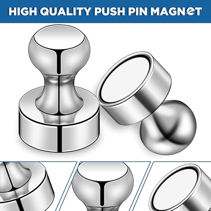 LOVIMAG Fridge Magnets 40Pcs Refrigerator Whiteboard Small Strong Magnet - Image 3