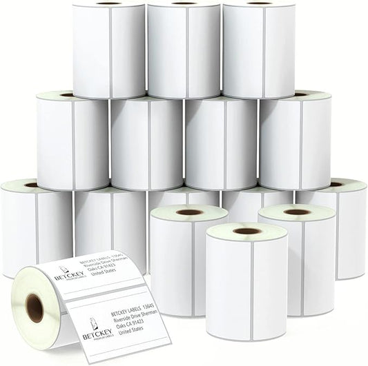 BETCKEY - 4" x 2.5" Shipping & Multipurpose Labels Compatible by BETCKEY