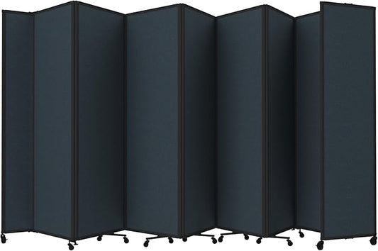 Versare Room Divider 360 Portable Wall Partition | Folding Panels | Large by VERSARE