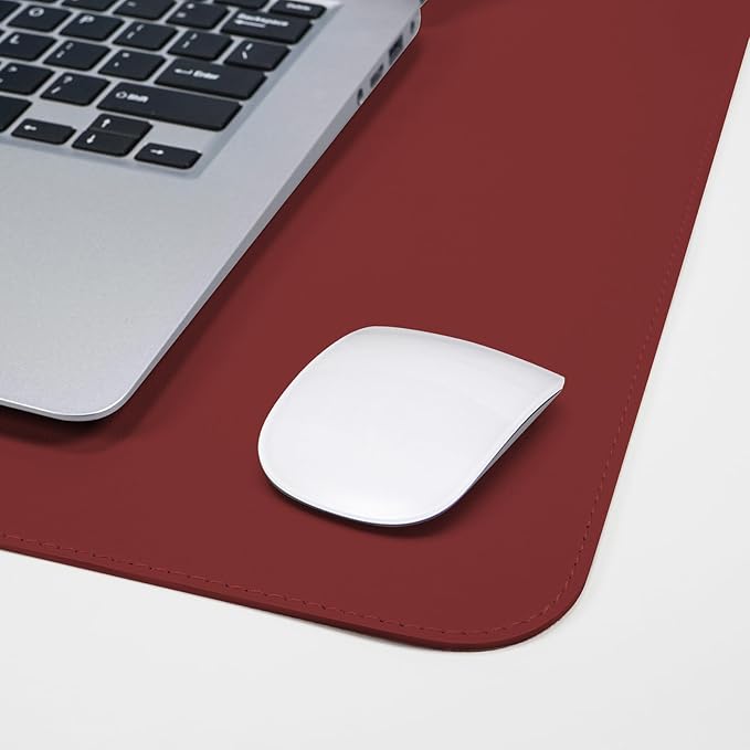 Desk Mat 31.5" x 17" Leather Desk Pad Protector - Image 4