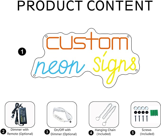OBTAIN Custom Neon Signs, Neon Sign Customizable - Image 5