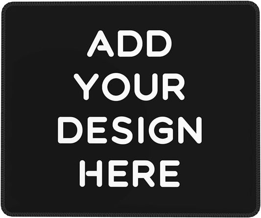 OHORTEB Custom Mouse Pad with Photo, Personalized Image Text Laptop Desk Mat by OHORTEB