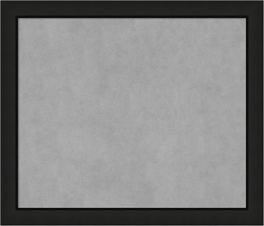 Amanti Art Black Framed Magnetic Board 23x27 Medium Vision Board by AmantiArt