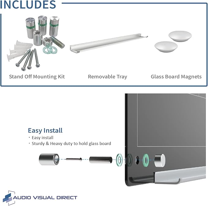 Audio-Visual Direct Magnetic Weekly Planner Dry-Erase Board - Image 7