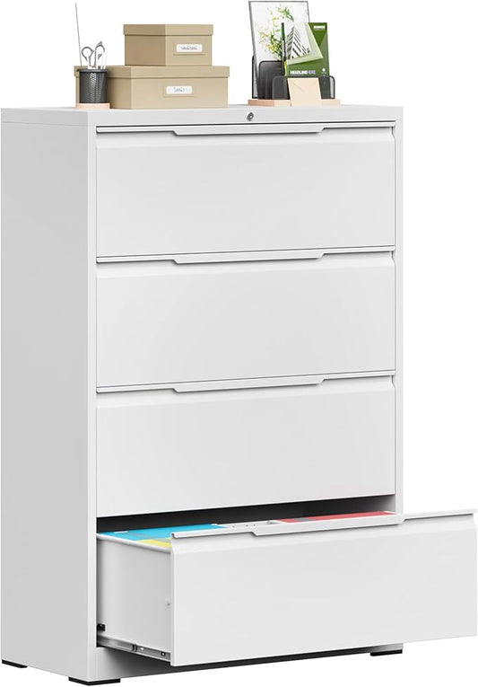 Bestoo 4-Drawer Lateral File Cabinet by Bestoo