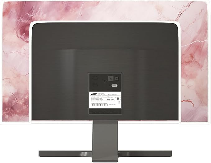 Baocicco Fashion Pink Marble Waterproof Television Cover 58, 60 Inch Full Body - Image 5