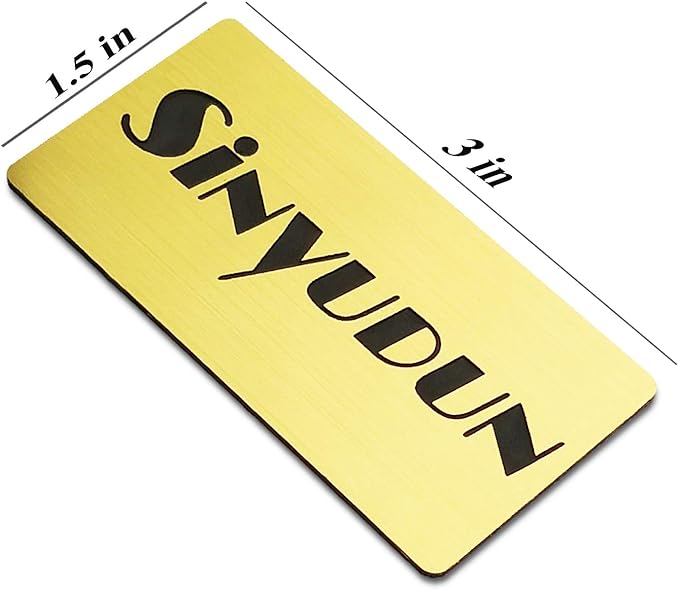 SINYUDUN Custom Engraved Name Tag Badges - Image 3