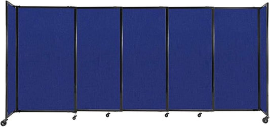 Versare Straightwall Sliding Portable Wall Partition | Freestanding Office by VERSARE