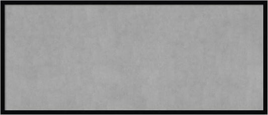 Amanti Art Black Framed Magnetic Board 21x49 Oversize Vision Board by AmantiArt