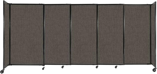 Versare Straightwall Sliding Portable Wall Partition | Freestanding Office by VERSARE