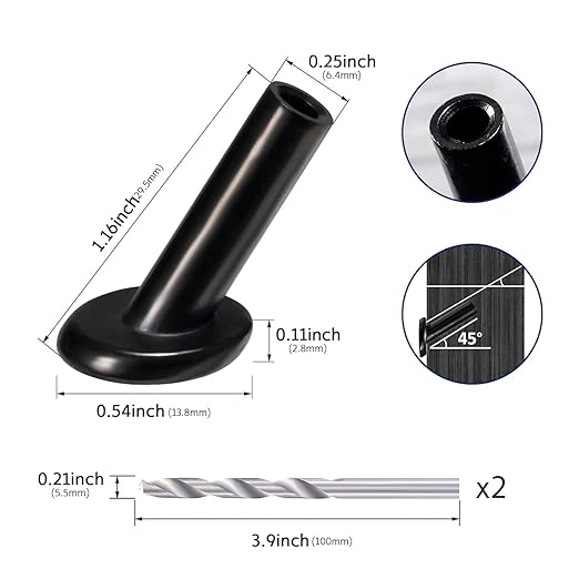 RiaYer 50 Pack 45 Degree Angle Protective Sleeves, T316 Marine Grade Cable - Image 2