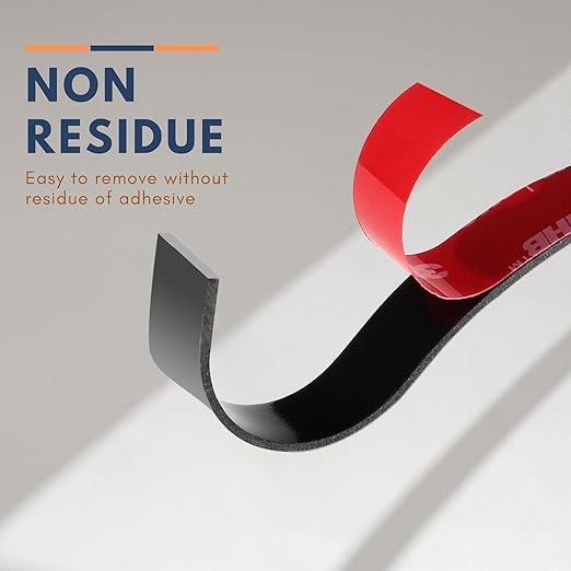 3M Double Sided Mounting Tape 2 Pack 2" Width 5925 VHB Black Foam Tape High - Image 5