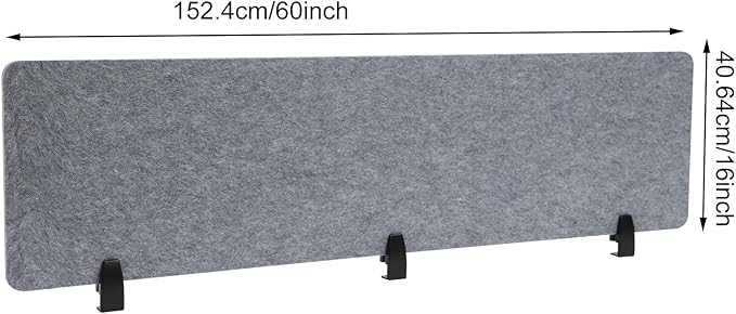 Desk Divider Mounted Privacy Panel, Business Counters - Image 5