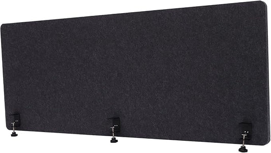 DouSeiAi Clamp-On Desk Divider, Desk Privacy Panel, Office Sound Absorbing by DouSeiAi