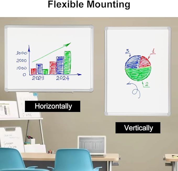 DEVELOP Large Magnetic Dry Erase Board 36 x 72 Inch, Magnetic Whiteboard - Image 5