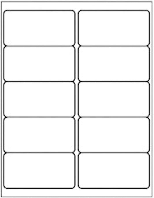 BESTEASY 2x4 Shipping Labels, FBA 10 Up Address mailing Labels, 100 Sheets by BESTEASYLABELPRINTER