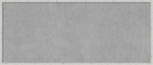 Amanti Art Silver Framed Magnetic Board 21x49 Oversize Vision Board by AmantiArt