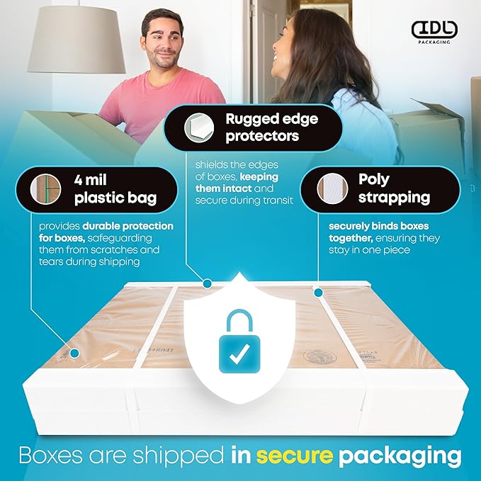 Small Cube Moving & Shipping Boxes 9 x 9 x 9 inches - Image 4