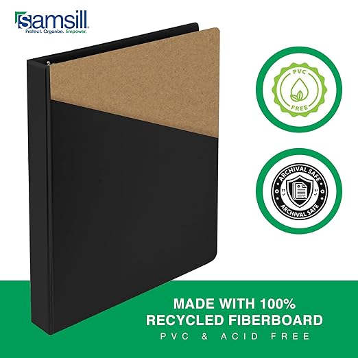 Samsill 1.5 Inch 3 Ring Binders, Made in USA, Economy Round Ring, 325 Sheet - Image 5