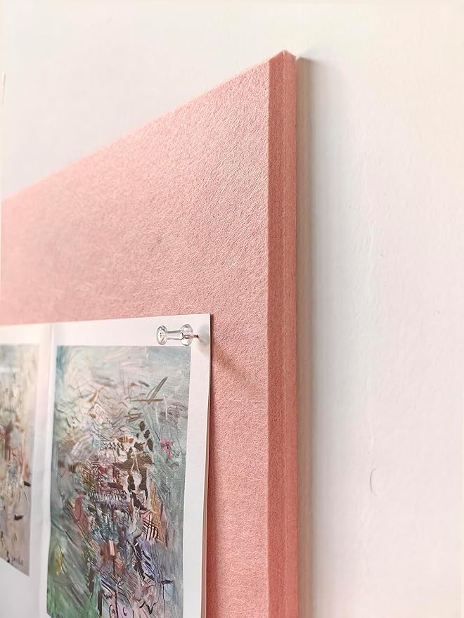 DECORITA Felt Wall Tiles | Large Cork Board Alternative | Aesthetic Felt - Image 4