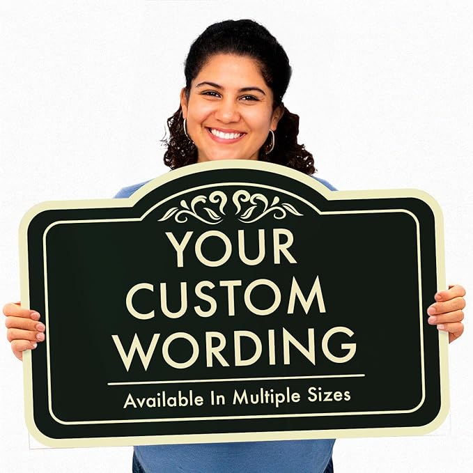 Personalized Custom Decorative Outdoor Metal Signs, 18x12 Inches, Waterproof - Image 8