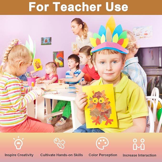 Silunkia 28 Sheets Brown Cardstock 8.5 x 11 Kraft Paper, 92lb Heavyweight paper - Image 6
