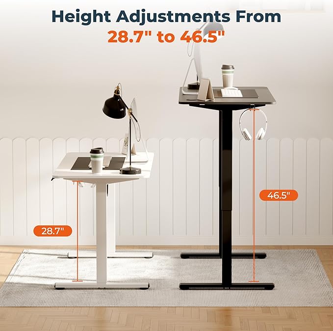 FitStand Adjustable Stand Up Desk Standing Desk, 47x24 Inches Home Office Desk - Image 4