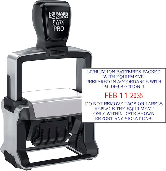 Mark 2000 5474 Professional Self Inking Date Stamp by Mark2000
