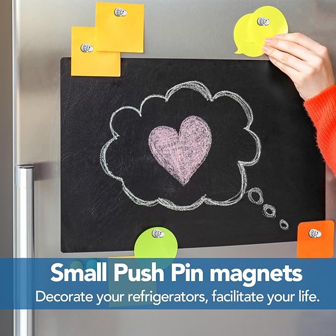 LOVIMAG Fridge Magnets 20Pcs Refrigerator Whiteboard Small Strong Magnet - Image 7