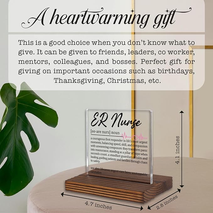Emergency Nurse Gifts, Thank You Appreciation Gifts - Image 4