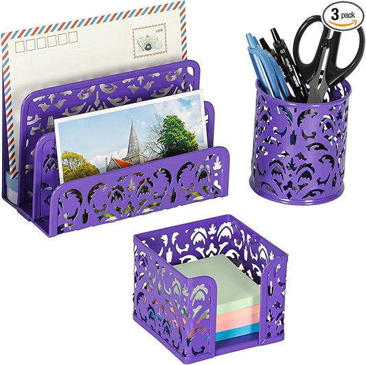 EasyPAG Desk Organizers and Accessories 3 Pieces Office Organizer Set by EasyPAG