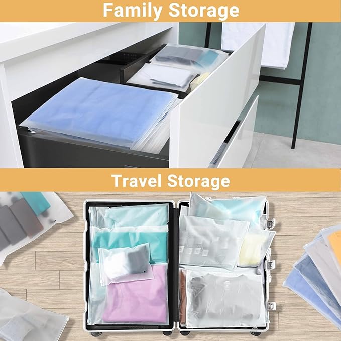 Svaldo Frosted Poly Plastic Bags - Image 4
