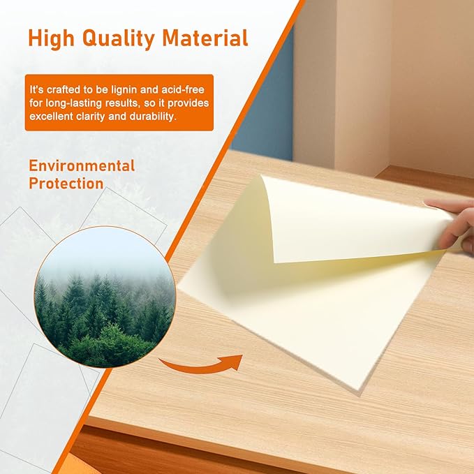 Guakicae 150 Sheets Cream Cardstock 5 x 7 Ivory Paper, 300gsm/110lb Heavyweight - Image 4