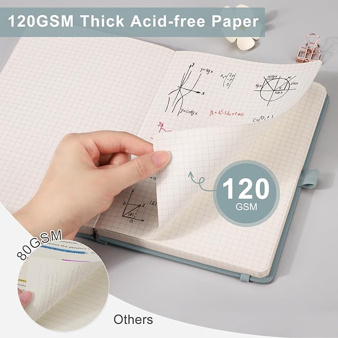 EMSHOI A5 Graph Paper Notebook - Image 9