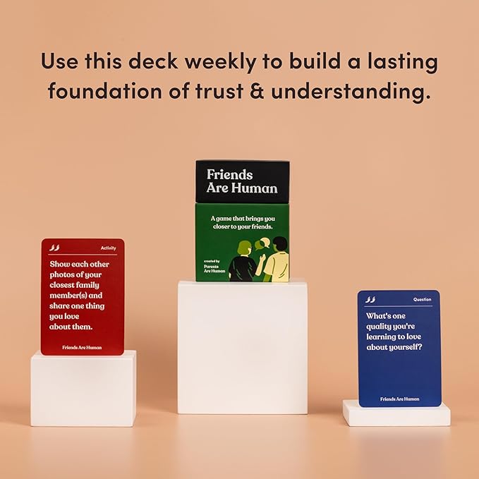 Friends are Human | 140 Conversation Cards to Help Deepen Friend Relationships - Image 8
